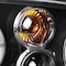 Spec-D Tuning 99-05 Volkswagen Golf Halo LED Projector Black LHP-GLF99JM-TM - alternate 5
